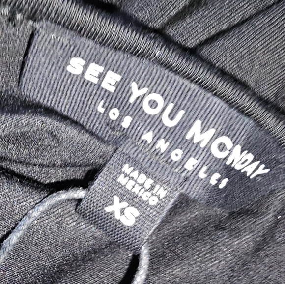 See You Monday Low Back Cropped-Waist Ruffle Dress - Picture 6 of 7